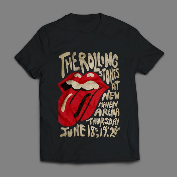 The Rolling Stones Unisex Heavy Cotton Tee