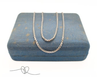 vintage silver925 ネックレス made in italy Sterling Silver Dainty Chain Vintage Necklace Made in Italy / 925