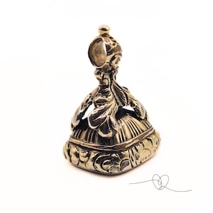 Antique Gold Plated Fob Seal Gold Cased Wax Seal Fob Seal Victorian Antique Letter Seal Bloodstone Estate Gold