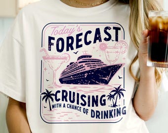 Retro Cruise Summer Vacation Graphic Tee: Hippie Family Holiday Shirt (Beach Travel)