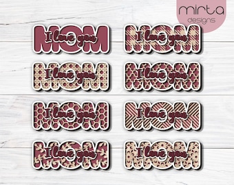 i love you mom svg, laser cut file, mothers day svg, gift for mom, svg file glowforge, layered decor cut file, mothers day laser ready cut