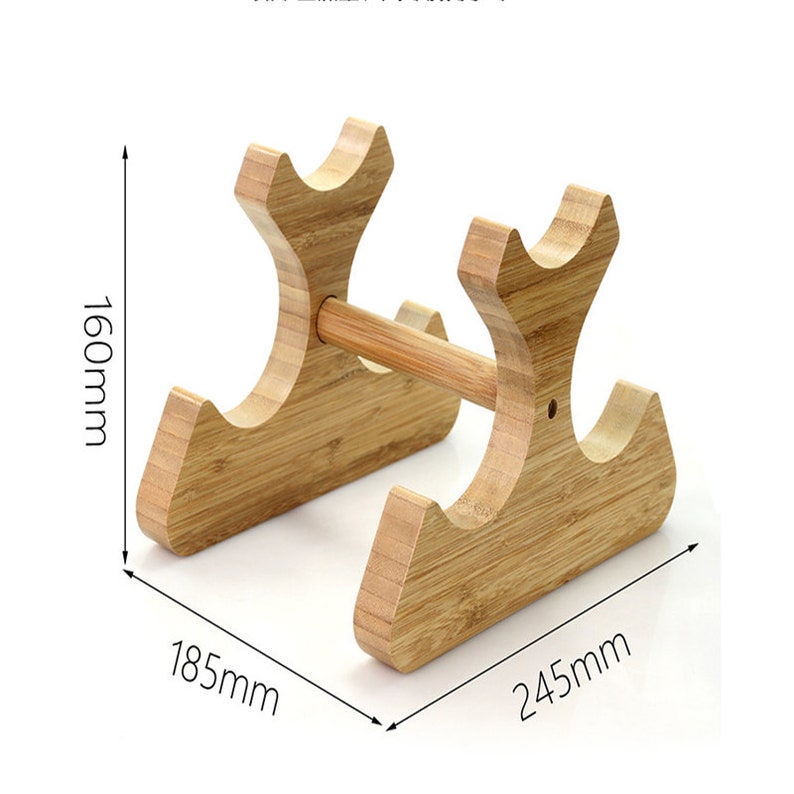 Bamboo Wood Wine Rack Etsy