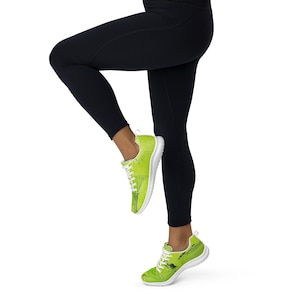 Neon Green Grass Women’s athletic shoes