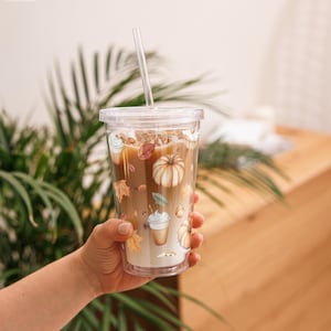 PSL Clear plastic tumbler