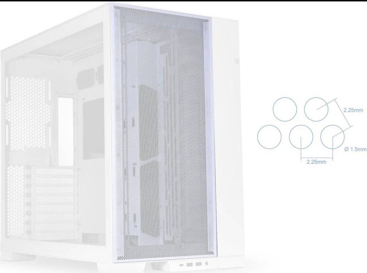 Lian Li O11 Dynamic EVO Front Mesh Kit (white) - O11DE-4W - Etsy Lian Li O11 Dynamic EVO Front Mesh Kit (white) - O11DE-4W - Etsy