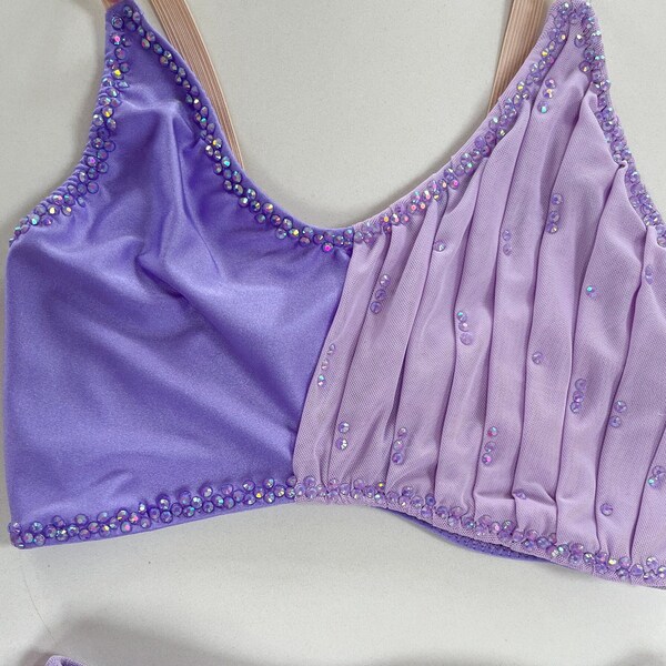 Purple Lyrical Two Piece costume