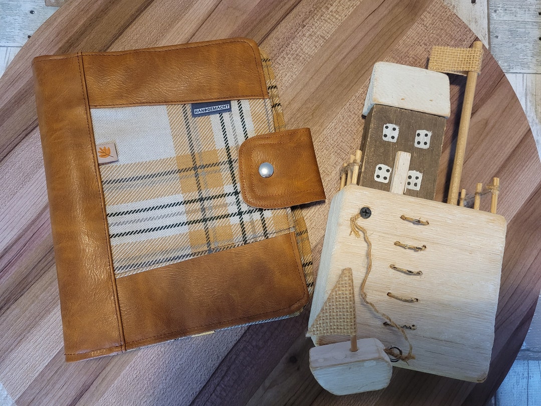 Ring Binder A5 Refillable/ring Binder Calendar/calendar Brown Etsy