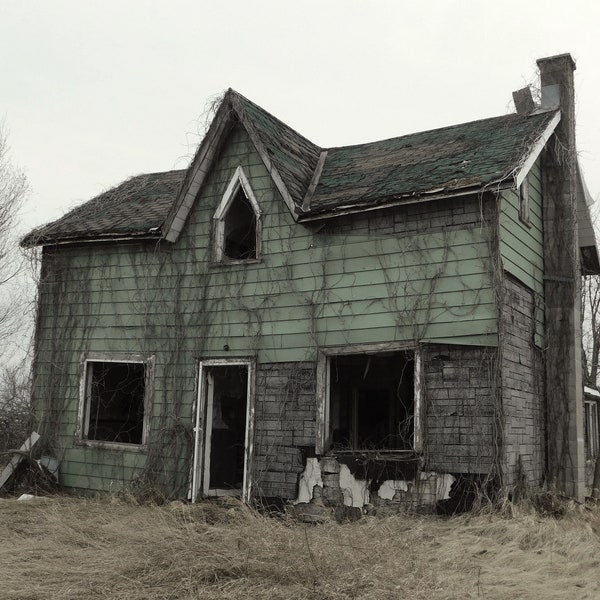 Creepy Abandoned House Of Vines