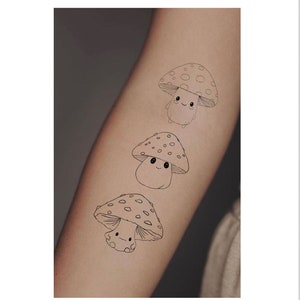 15 Mushroom Tattoo Ideas That Are So 70sChic