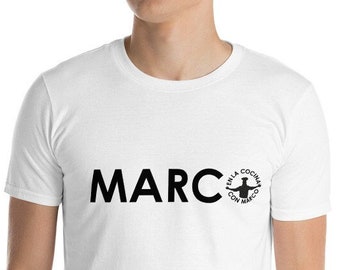 Camiseta En la Cocina Con Marco de manga corta unisex