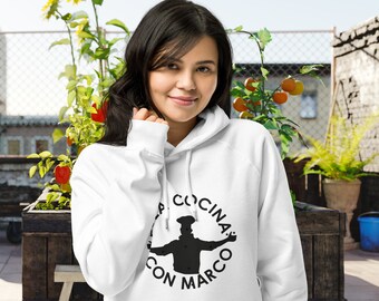 Sudadera con capucha En la Cocina Con Marco algodón organico unisex