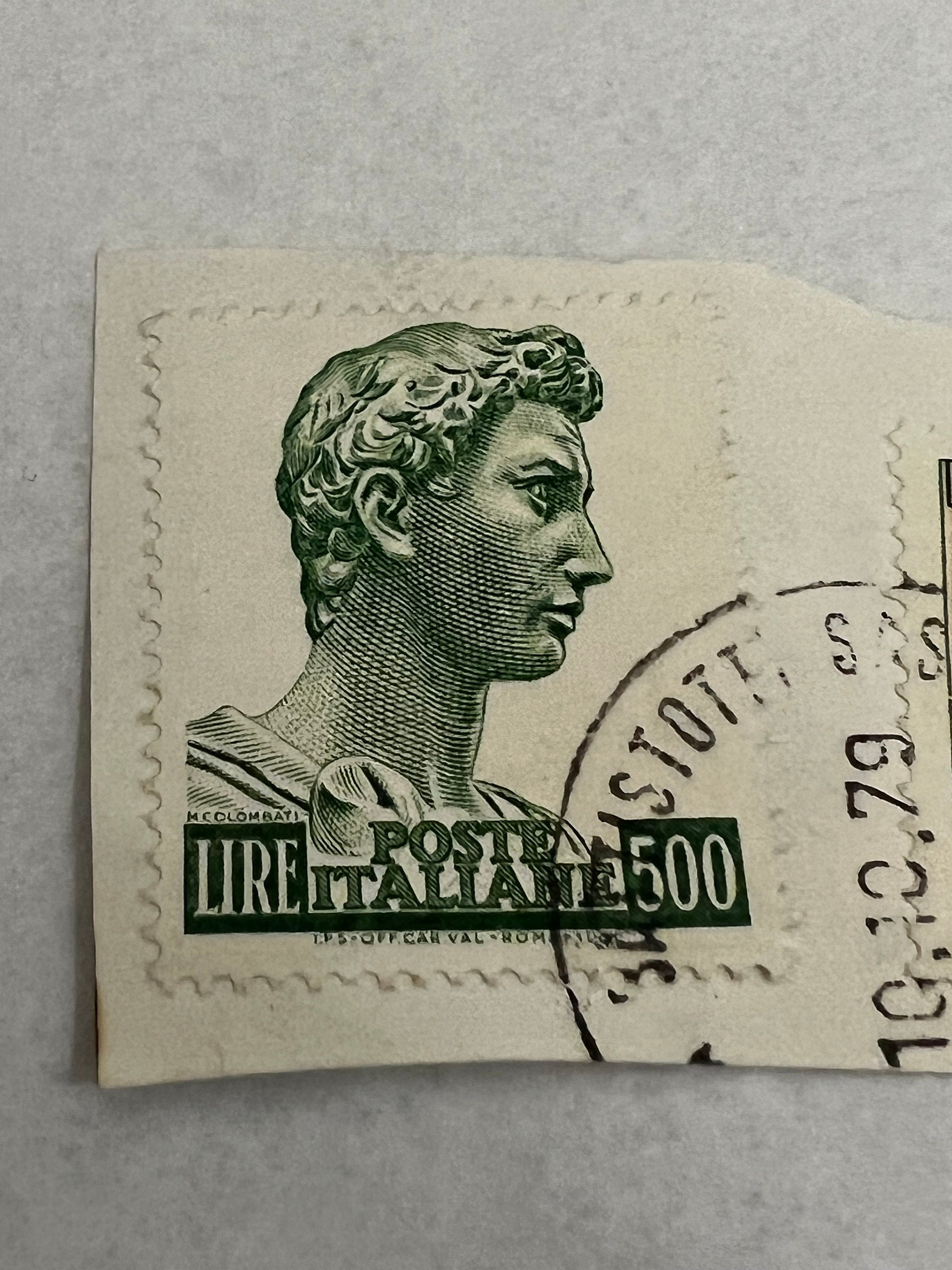 Italian Rare Stamps vintage Francobollo Etsy