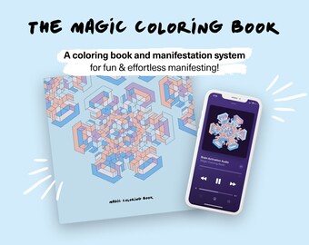 Magic Manifestation Coloring Book & Planner