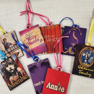 Broadway Musical Wooden Ornament, Theater Show Inspired