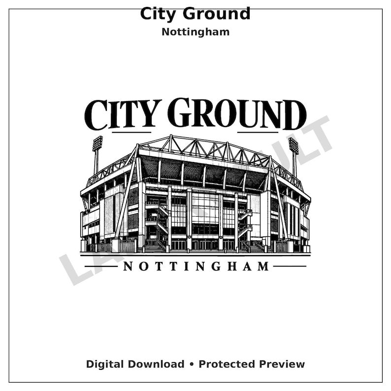 10 Premier League-stadion PNG-paket 2 | Lasergravering av engelsk fotbollsstadion | Digital nedladdning av skifferunderlägg bild 2