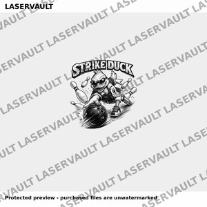15 djur, bowling, lasergravyr, PNG-paket, rolig björn, bulldogg, lejon, elefant, anka, mus, fågel, känguru, koala bild 3