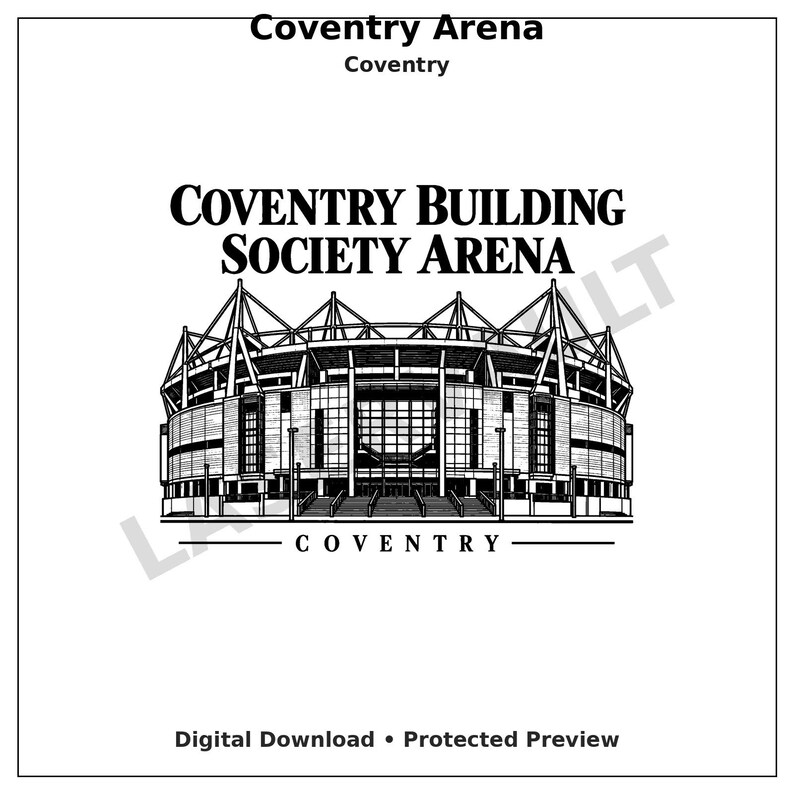 10 Premier League-stadion PNG-paket 2 | Lasergravering av engelsk fotbollsstadion | Digital nedladdning av skifferunderlägg bild 5
