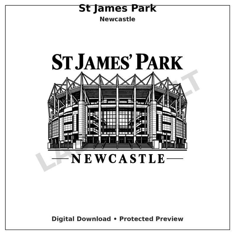 10 Premier League-stadion PNG-paket 2 | Lasergravering av engelsk fotbollsstadion | Digital nedladdning av skifferunderlägg bild 3