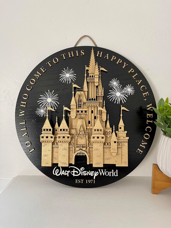 Disney World Cinderella Castle | to All Who Come to This  display picture 1