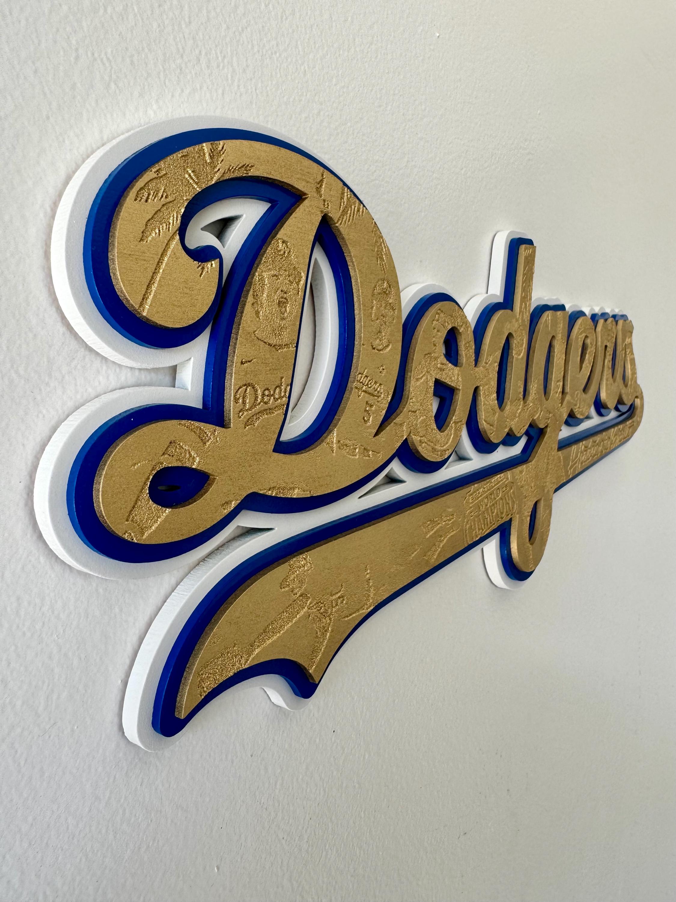 Los Angeles Dodgers World Series Champions Wood Display Sign - Etsy