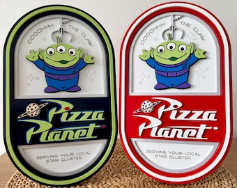 Pizza Planet Sign | Toy Story Alien Sign | Toy Story Decor | Disney Decor