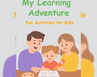 Preschool Learning Pack: Interactive Math, Letters & Sight Words (PDF Printable) Ages 3-6