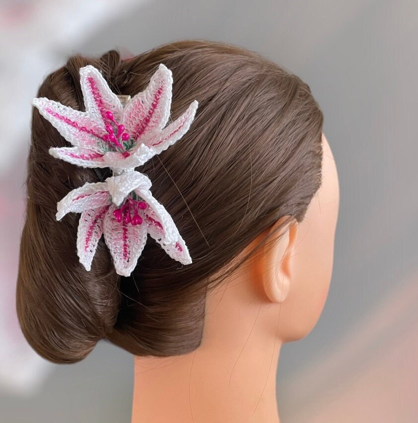 Lily Hair Clip Etsy UK