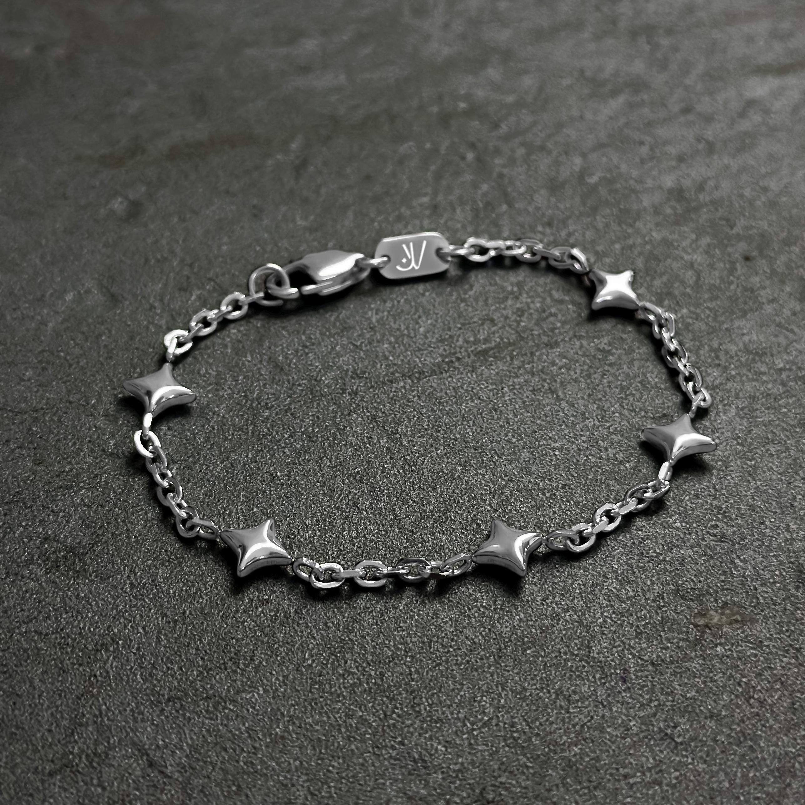 Silver Star Bracelet - Minimalistic Bracelet - Charm Bracelet