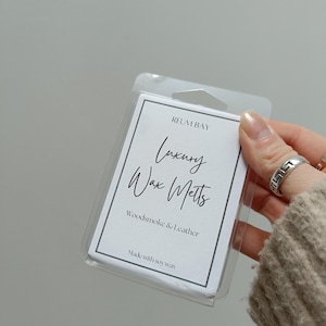 Soy Wax Melts: Luxury Home Fragrance - Rosewood & Velvet