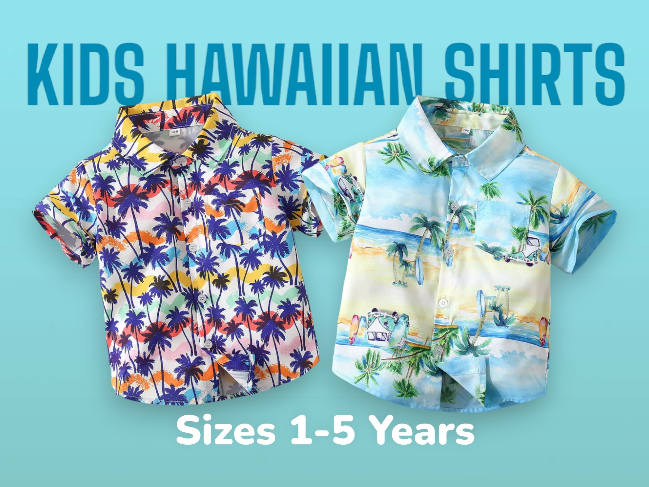Camisas hawaianas bebe sale
