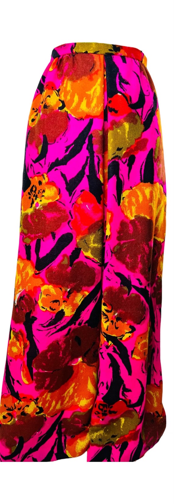 Nelly De Grab Colorful Wool Maxi Skirt