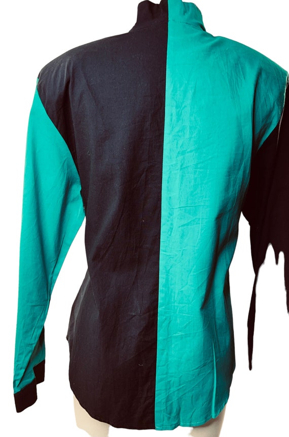 New Cheyenne Outfitters Button Up Color Block Shi… - image 2