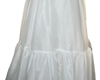 Sydney Bush Original White Nylon Petticoat