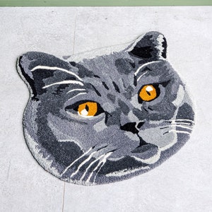 Handmade Indoor Rug PET! Carpet, living room, bedroom, felt, punch needle, interior design, home decor, soft, wool, cat, dog, pet