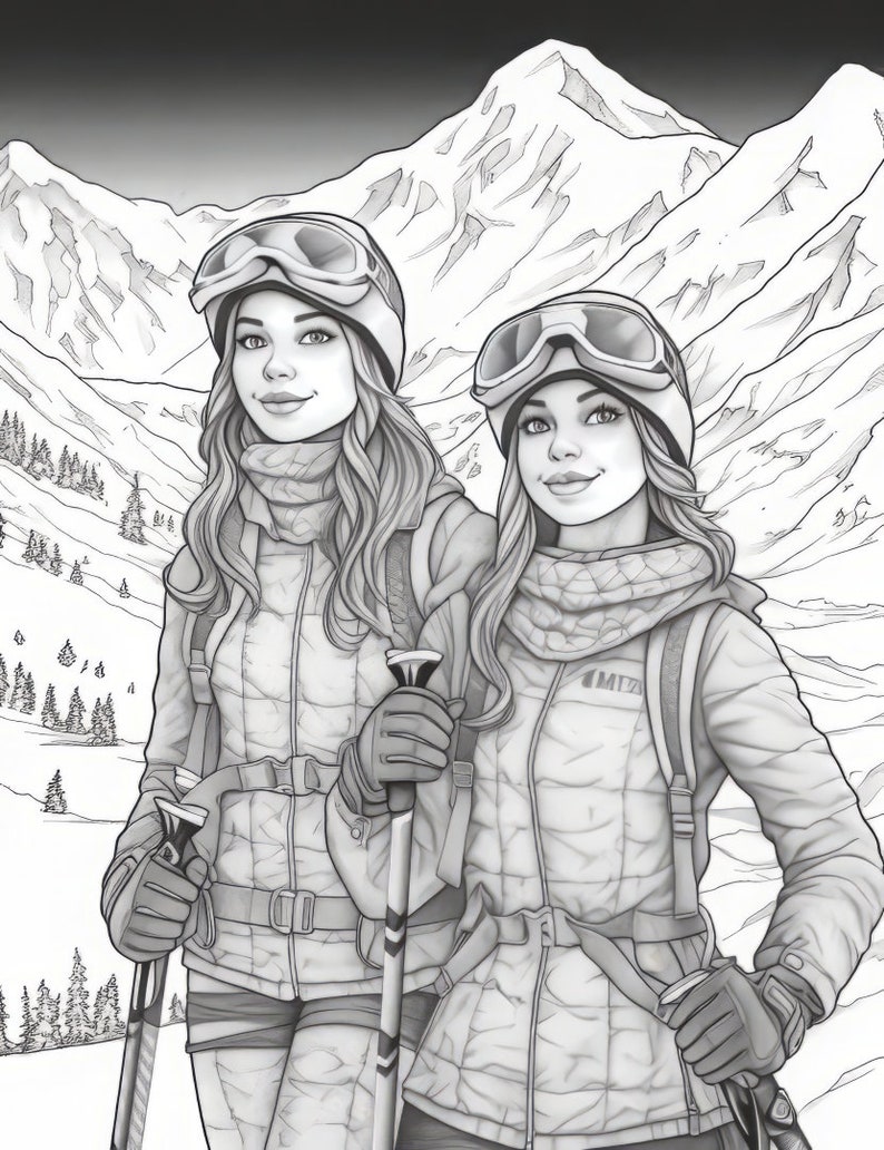 Lesbian Pride Premium Coloring Page Printable Adult Fantasy Art ...