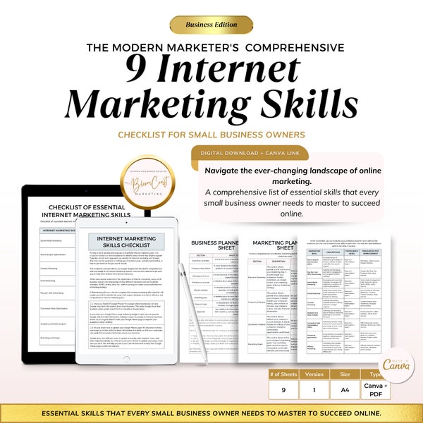 Mastering Internet Marketing: Essential Skills Checklist for Small Business Owners