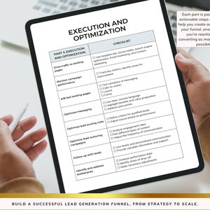 Weekly Lead Generation Checklist.pdf 10 Lead Generation Funnel Checklist: Strategy to Scale - Editable ...