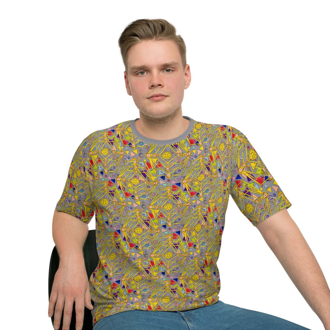 Men's Loose T-shirt AOP Featuring Stunning Patterns - Etsy