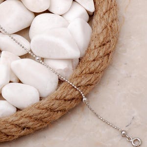 Goma para el cabello hecha a mano, chapada en oro y rodio: plata de ley 925 con extensión ajustable, 21,5 cm imagen 4