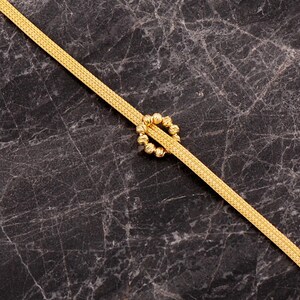 Midyat Woven Mesh Jewelry Set: 22K Gold Plated 925 Sterling Silver image 5