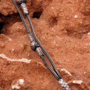 Elegant 925 and 1000-grade silver necklace featuring Turkish craftsmanship