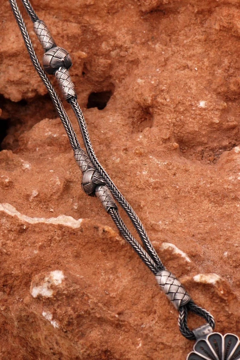 Elegant 925 and 1000-grade silver necklace featuring Turkish craftsmanship