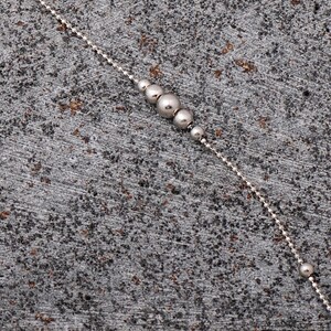 Goma para el cabello hecha a mano, chapada en oro y rodio: plata de ley 925 con extensión ajustable, 21,5 cm imagen 5