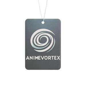 Odświeżacz powietrza do samochodu Anime Vortex Swirl | Minimalistyczny emblemat zapachowy (nowy samochód, sosna, czarny lód) zdjęcie 3