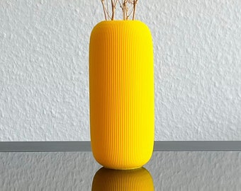 VASE ELEGANZA - Vase en impression 3D pour une décoration de salon élégante et écologique et idée cadeau parfaite pour les femmes pour la fête des mères