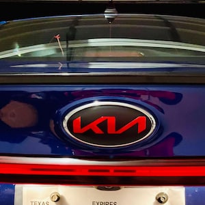 Kia Forte Emblem Sticker Replacement