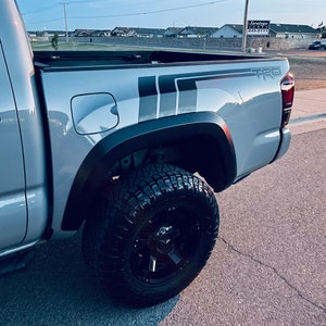 Toyota Tacoma Rear Retro Graphic Decals