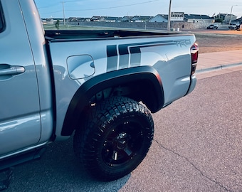 Toyota Tacoma Rear Retro Graphic Decals