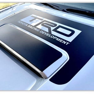 Toyota Tacoma 3rd Gen Anti Glare 3M Hood Scoop TRD Decal Graphic