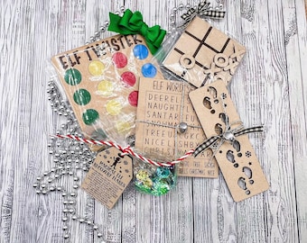 Christmas Elf Activity Props for dolls, Mischief Games for kids, toys
